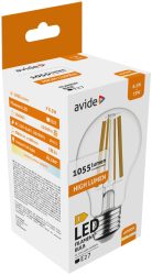 Avide LED Filament Globe 8,5 W E27 NW 4000K High Lumen