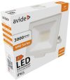 Avide LED Opál Reflektor Slim SMD 30W NW 4000K Fehér