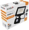 Avide LED Opál Reflektor Slim SMD 20W NW 4000K Mozg.érz. PIR Gyorscsat.