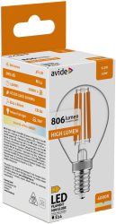 Avide LED Filament Mini Globe 6.5W E14 NW 4000K High Lumen